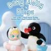 Baby Molly × Pingu Seria Happy Fishing – Cutie de vinil cu pandantiv de pluș Baby Molly × Pingu Seria Happy Fishing – Cutie de vinil cu pandantiv de pluș