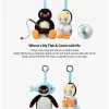 Baby Molly × Pingu Seria Happy Fishing – Cutie de vinil cu pandantiv de pluș Baby Molly × Pingu Seria Happy Fishing – Cutie de vinil cu pandantiv de pluș