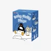 Baby Molly × Pingu Seria Happy Fishing – Cutie de vinil cu pandantiv de pluș Baby Molly × Pingu Seria Happy Fishing – Cutie de vinil cu pandantiv de pluș
