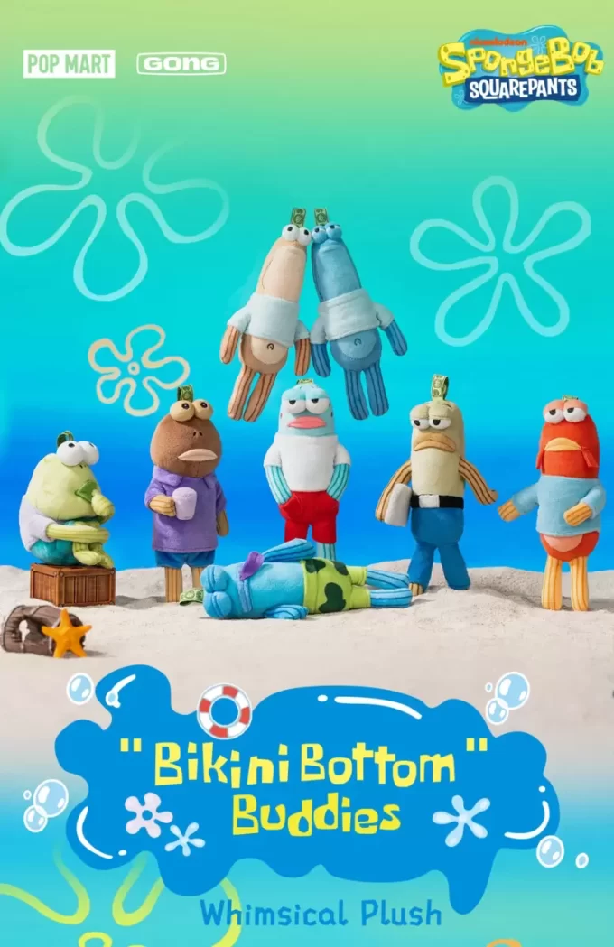 Bikini Bottom Buddies – Pluș Fantastic Bikini Bottom Buddies – Pluș Fantastic