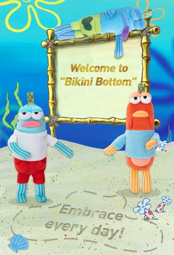 Bikini Bottom Buddies – Pluș Fantastic Bikini Bottom Buddies – Pluș Fantastic