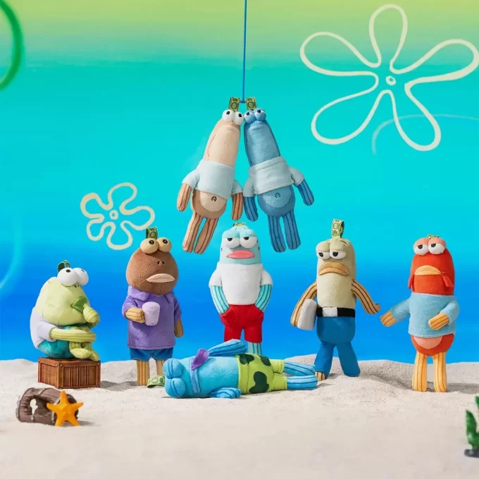 Bikini Bottom Buddies – Pluș Fantastic Bikini Bottom Buddies – Pluș Fantastic