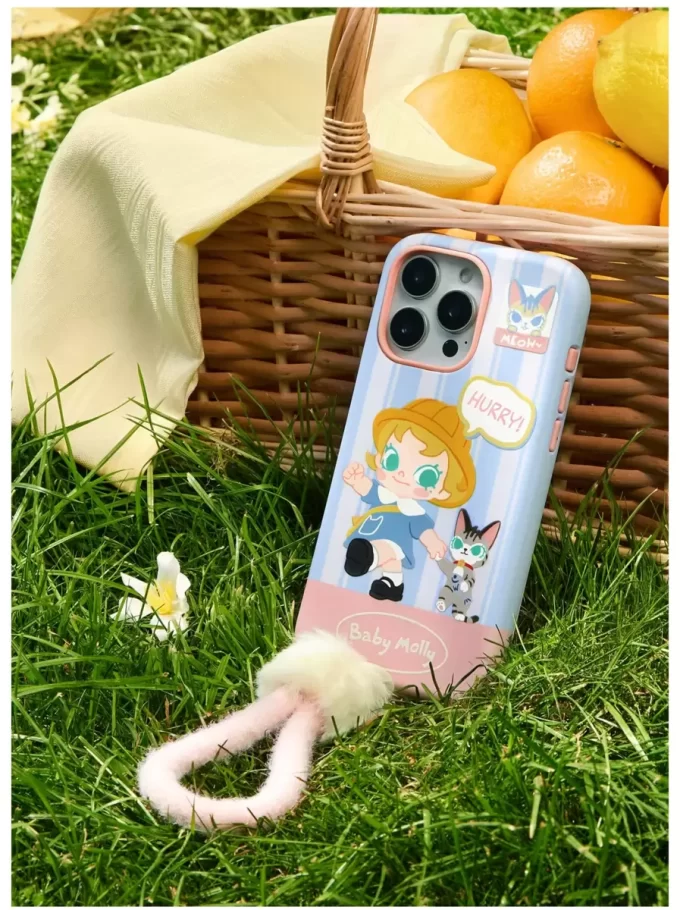 Carcasă de telefon Baby Molly și Baby Tabby Series