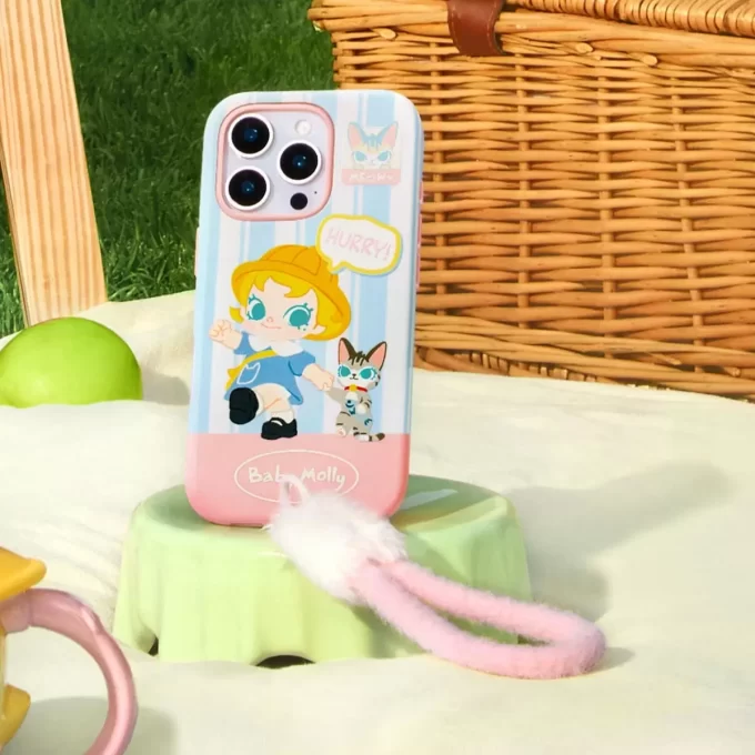 Carcasă de telefon Baby Molly și Baby Tabby Series