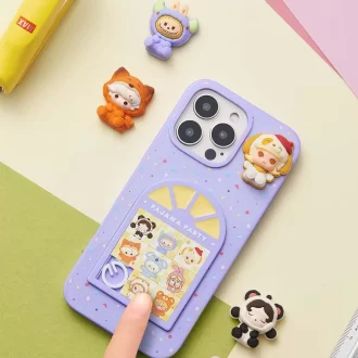 Carcasă de telefon cu orificii glisante POP BEAN Pajama Party