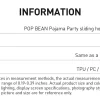 Carcasă de telefon cu orificii glisante POP BEAN Pajama Party