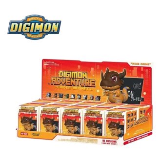 Carcasă sigilată cu magnet de frigider Digimon (10 cutii blind)