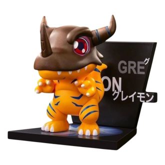 Carcasă sigilată cu magnet de frigider Digimon „Greymon”