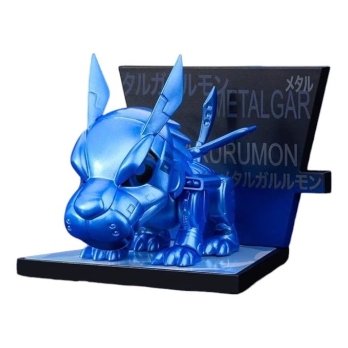 Carcasă sigilată cu magnet de frigider Digimon „Kyuukyoku Shinka Metal Garurumon” Ediție secretă