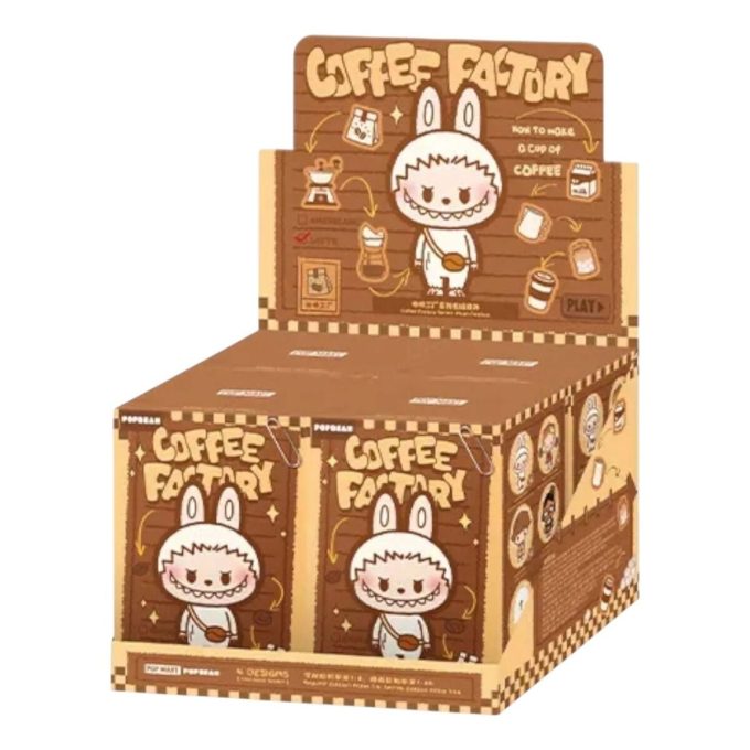 Carcasă sigilată cu pandantiv de pluș Pop Bean Coffee Factory (4 cutii oarbe)