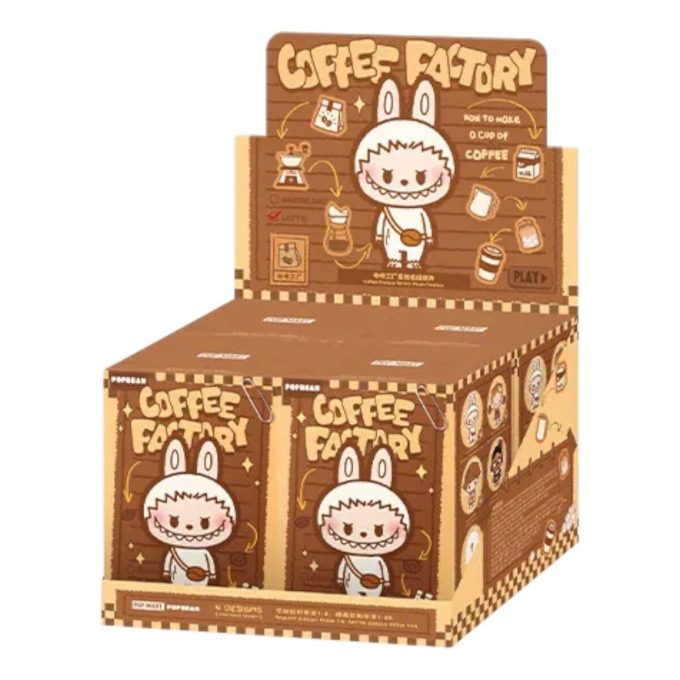 Carcasă sigilată cu pandantiv de pluș Pop Bean Coffee Factory (4 cutii oarbe)