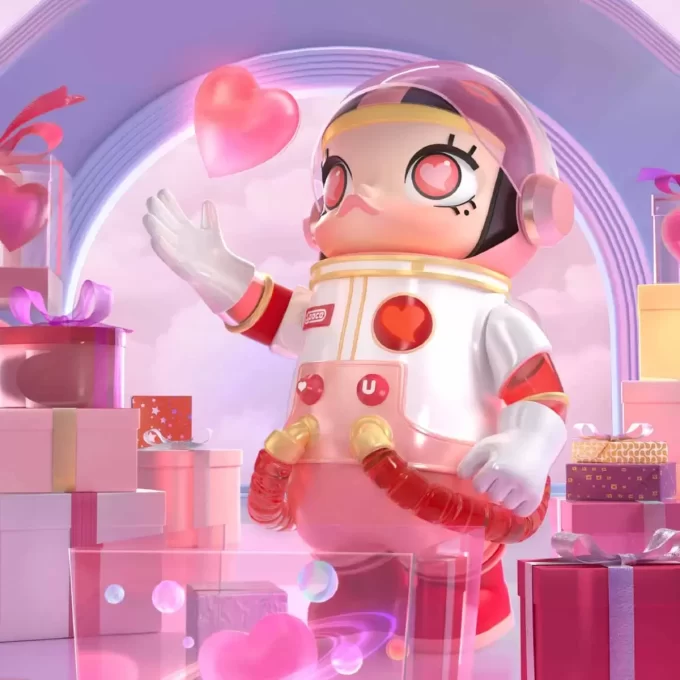 Colecția MEGA 1000% SPACE MOLLY Heartbeat