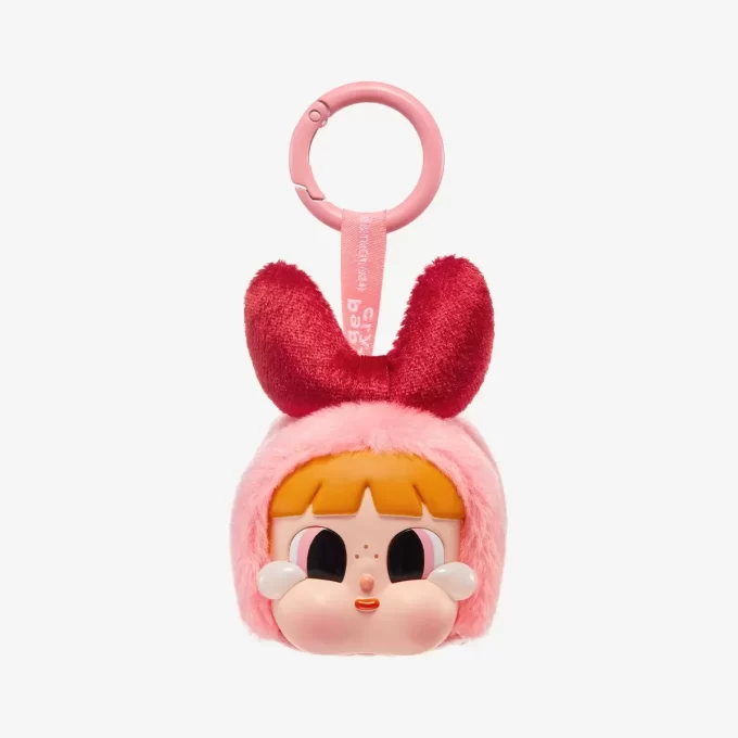 CRYBABY × Seria Fetițele Powerpuff – Cutie de pluș cu față de vinil CRYBABY × Seria Fetițele Powerpuff – Cutie de pluș cu față de vinil