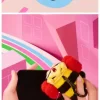 CRYBABY × Seria Fetițele Powerpuff – Cutie de pluș cu față de vinil CRYBABY × Seria Fetițele Powerpuff – Cutie de pluș cu față de vinil
