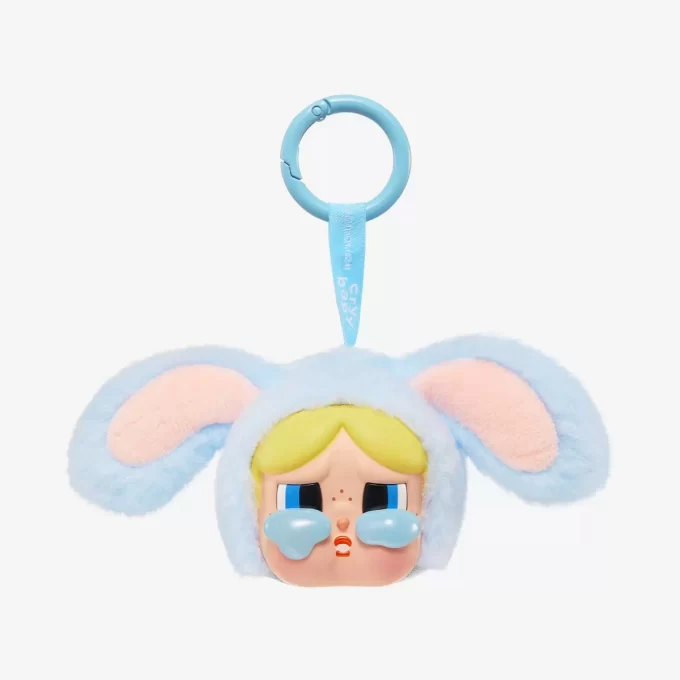 CRYBABY × Seria Fetițele Powerpuff – Cutie de pluș cu față de vinil CRYBABY × Seria Fetițele Powerpuff – Cutie de pluș cu față de vinil