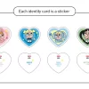 CRYBABY× Seria Fetițele Powerpuff – Cutie pliabilă cu suport pentru carduri