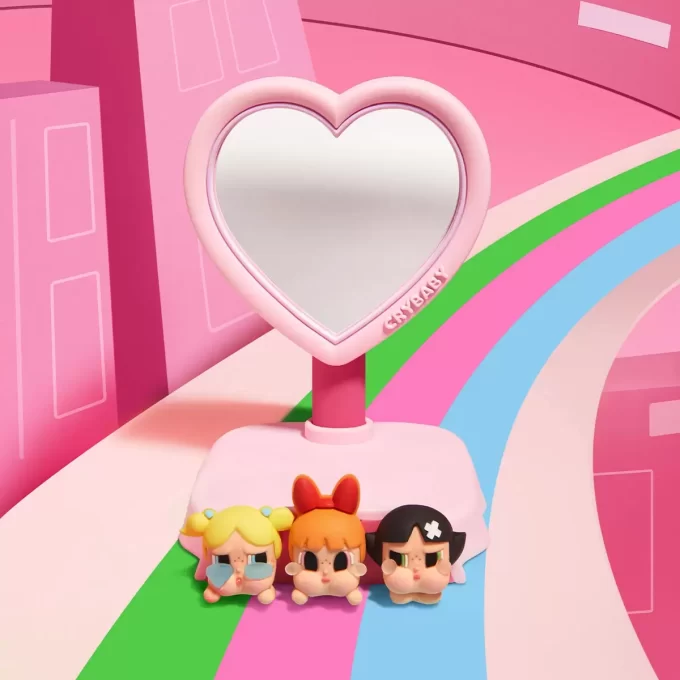 CRYBABY × Seria Fetițele Powerpuff – Suport pentru telefon mobil