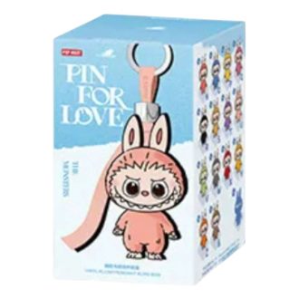 Cutie jaluzătoare cu pandantiv de pluș Labubu Pin for Love (N-Z) (1 cutie jaluzătoare)