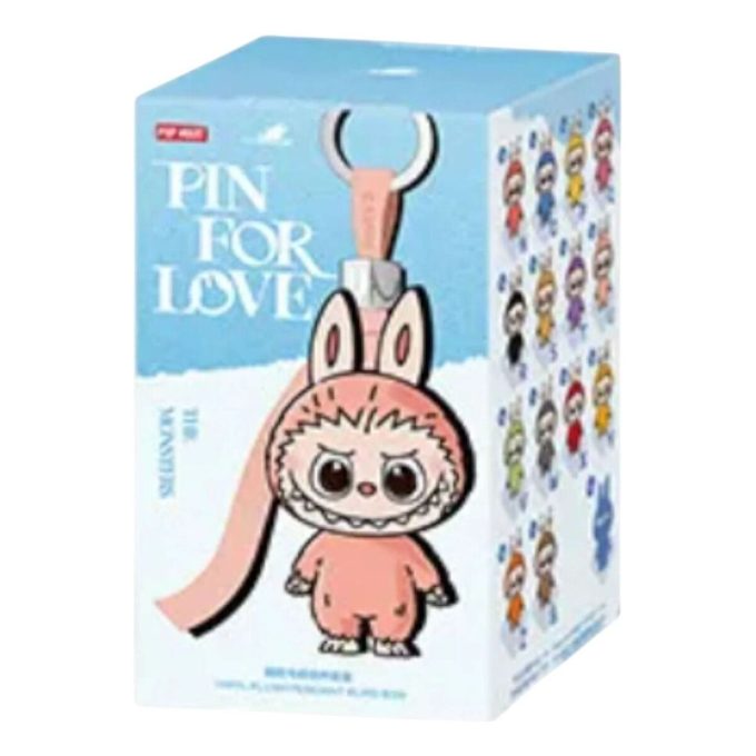 Cutie jaluzătoare cu pandantiv de pluș Labubu Pin for Love (N-Z) (1 cutie jaluzătoare)