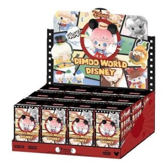 Cutie sigilată cu figurină Disney Dimoo World (12 cutii oarbe)