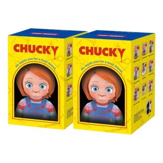 Cutie sigilată cu figurine din seria Chucky Franchise (2 cutii oarbe)
