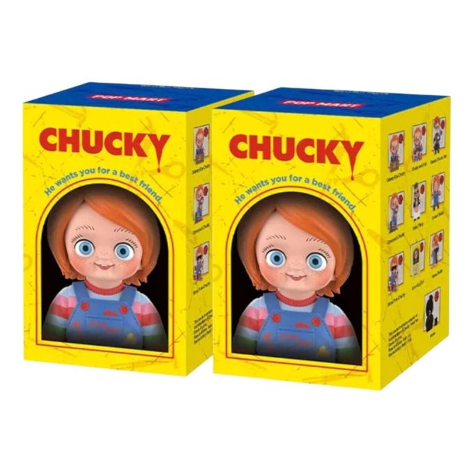 Cutie sigilată cu figurine din seria Chucky Franchise (2 cutii oarbe)