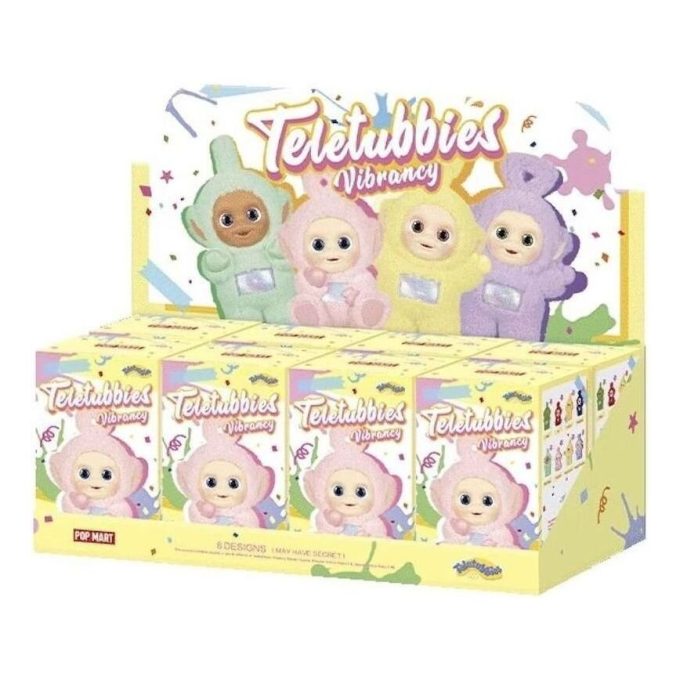 Cutie sigilată cu figurine Teletubbies Vibrancy (8 cutii oarbe)