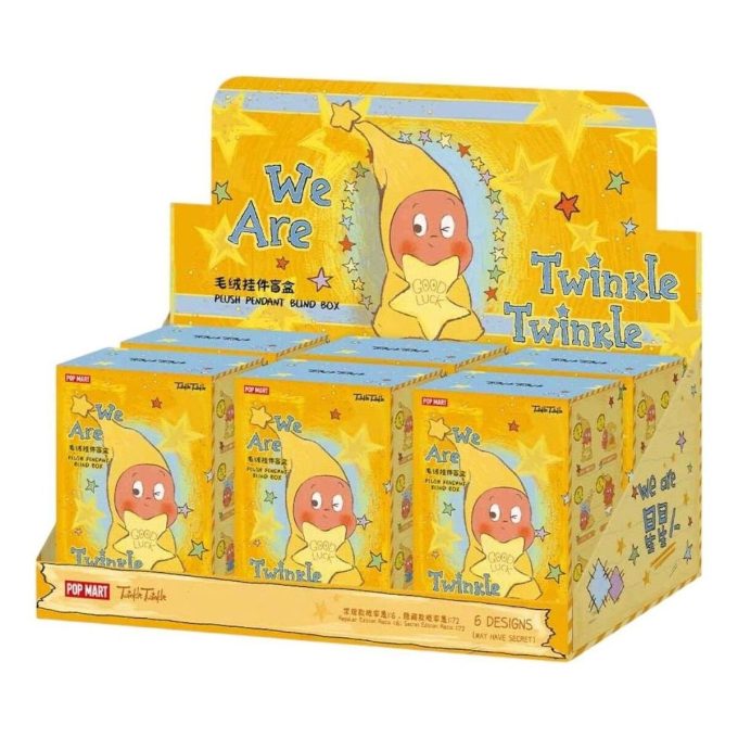 Cutie sigilată cu pandantiv de pluș din seria Twinkle We are Twinkle (6 cutii oarbe)