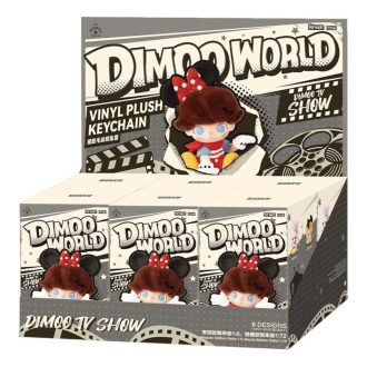 Cutie sigilată cu pandantiv de pluș din vinil Disney Dimoo World (6 cutii oarbe)