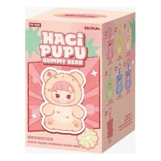 Cutie sigilată cu pandantiv din vinil cu ursuleț de pluș Hacipupu (1 cutie oarbă)