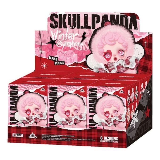 Cutie sigilată cu pandantiv Skullpanda Winter Symphony (6 cutii oarbe)