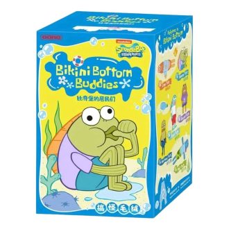 Cutie sigilată de pluș Pop Mart x Bikini Bottom Buddies (1 cutie pliabilă)