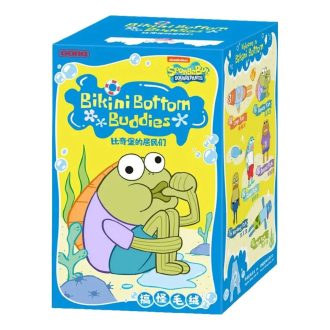 Cutie sigilată de pluș Pop Mart x Bikini Bottom Buddies (1 cutie pliabilă)