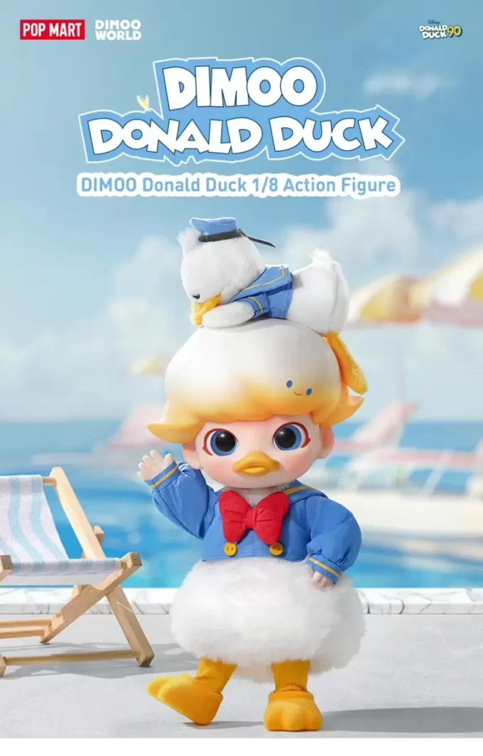 DIMOO Donald Duck Figurină 1/8