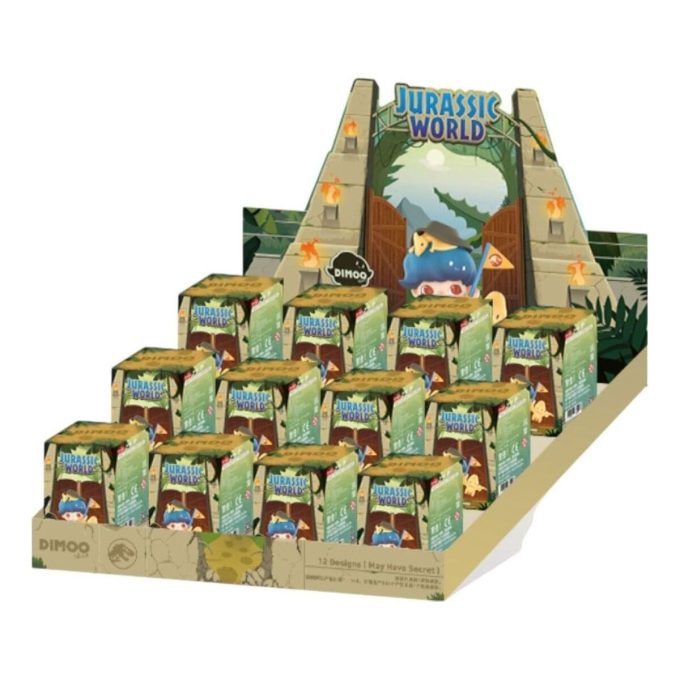 Dimoo Jurassic World Figurine Cutie Sigilată (12 Cutii Oarbe)