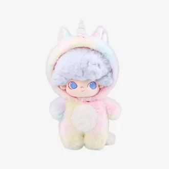 DIMOO: Seria Nimeni nu va dormi în seara asta – Păpușă din bumbac de 20 cm (Unicorn)