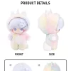 DIMOO: Seria Nimeni nu va dormi în seara asta – Păpușă din bumbac de 20 cm (Unicorn)