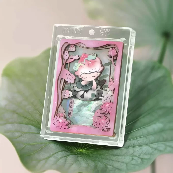 DIMOO Stories In The Cup Series Figurine Art Collection Cards