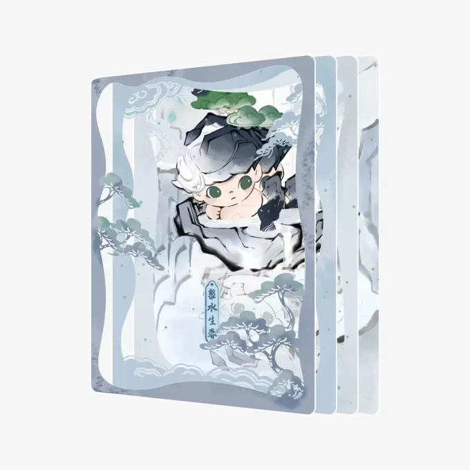 DIMOO Stories In The Cup Series Figurine Art Collection Cards