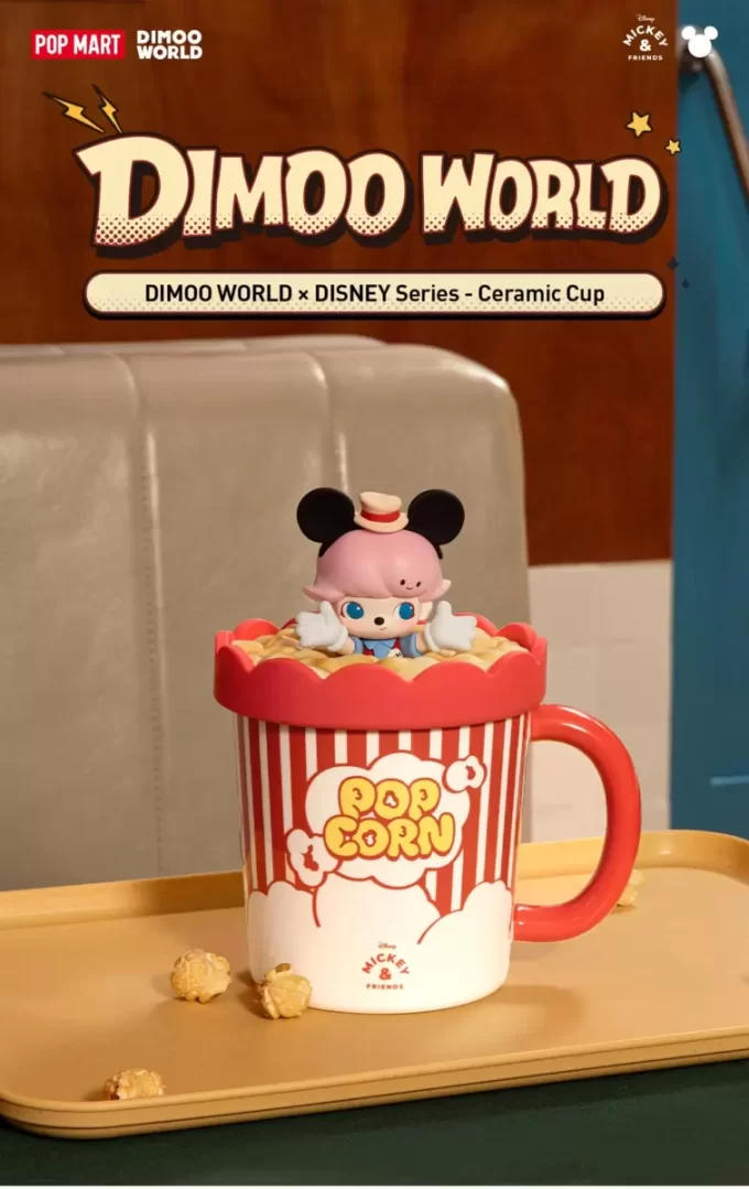 DIMOO WORLD × Seria DISNEY – Ceașcă ceramică