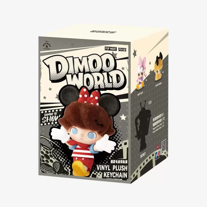 DIMOO WORLD × Seria DISNEY – Cutie de pluș din vinil pentru breloc DIMOO WORLD × Seria DISNEY – Cutie de pluș din vinil pentru breloc