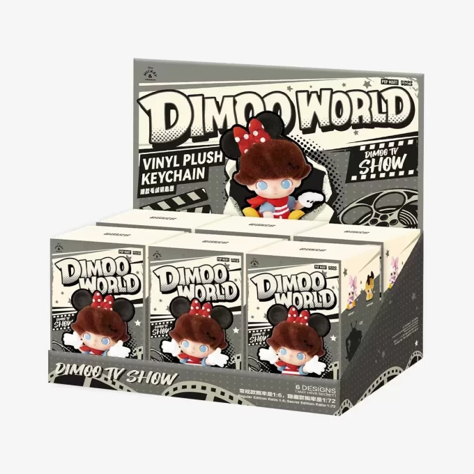 DIMOO WORLD × Seria DISNEY – Cutie de pluș din vinil pentru breloc DIMOO WORLD × Seria DISNEY – Cutie de pluș din vinil pentru breloc