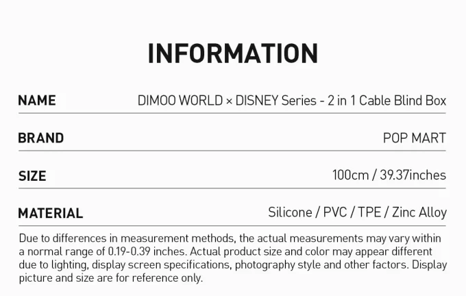 DIMOO WORLD × Seria DISNEY – Cutie pentru jaluzele 2 în 1 DIMOO WORLD × Seria DISNEY – Cutie pentru jaluzele 2 în 1