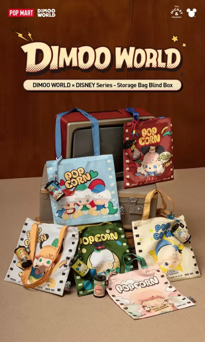 DIMOO WORLD × Seria DISNEY – Geantă de depozitare cu cutie jaluzătoare DIMOO WORLD × Seria DISNEY – Geantă de depozitare cu cutie jaluzătoare
