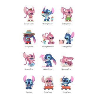 Disney Stitch On a Date Figurine Cutie Sigilată (12 Cutii Oarbe)