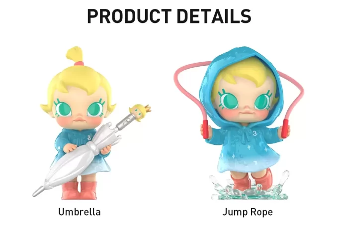 Figurină amuzantă Baby Molly, zi ploioasă