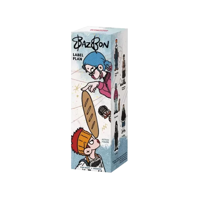 Figurină de acțiune BAZBON Label Plan Series 1/8