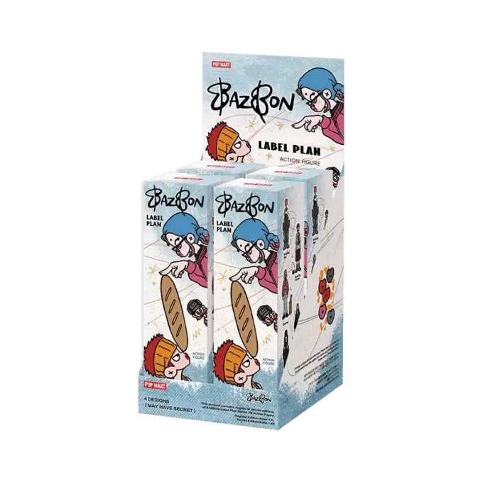 Figurină de acțiune BAZBON Label Plan Series 1/8