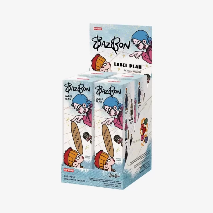 Figurină de acțiune BAZBON Label Plan Series 1/8