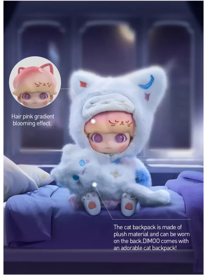 Figurină de acțiune DIMOO Dream Travel Series